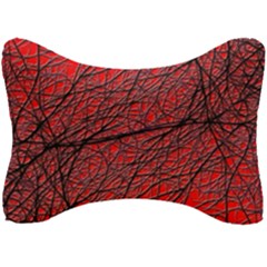 Neurons Cells Train Link Brain Seat Head Rest Cushion by HermanTelo