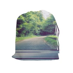 Photo Vue Sur Forêt  Drawstring Pouch (xl) by kcreatif