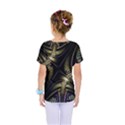 Fractal Texture Pattern Kids  One Piece Tee View2