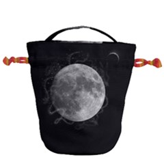 Lune Étoilé Drawstring Bucket Bag by kcreatif