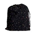 Abstract Colorful Glitters Background Vector Drawstring Pouch (2XL) View1