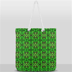 Ab 159 Full Print Rope Handle Tote (large) by ArtworkByPatrick