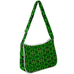 Ab 159 Zip Up Shoulder Bag by ArtworkByPatrick