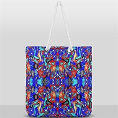 Ab 157 Full Print Rope Handle Tote (large) by ArtworkByPatrick
