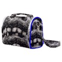 Monster Sculpture Extreme Close Up Illustration 2 Satchel Shoulder Bag View1