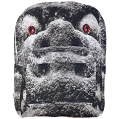 Monster Sculpture Extreme Close Up Illustration 2 Full Print Backpack by dflcprintsclothing