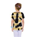 Ananas Chevrons Noir/Jaune Kids  One Piece Tee View2