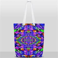 Ab 166 Full Print Rope Handle Tote (small) by ArtworkByPatrick