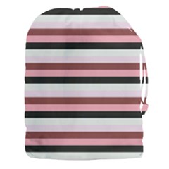 Stripey 5 Drawstring Pouch (3xl) by anthromahe