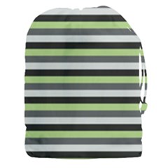 Stripey 8 Drawstring Pouch (3xl) by anthromahe