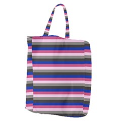 Stripey 9 Giant Grocery Tote by anthromahe