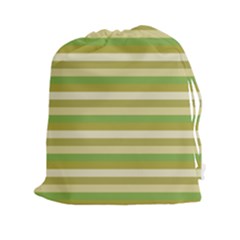 Stripey 11 Drawstring Pouch (2xl) by anthromahe