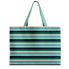 Stripey 14 Zipper Mini Tote Bag by anthromahe