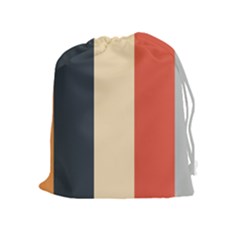 Stripey 22 Drawstring Pouch (xl) by anthromahe