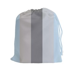 Stripey 24 Drawstring Pouch (2xl) by anthromahe