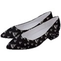 Buddhism Motif Print Pattern Design Women s Block Heels  View2