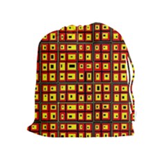 Rby-b-9-5 Drawstring Pouch (xl) by ArtworkByPatrick