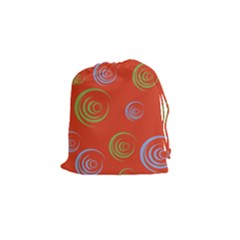 Rounder X Drawstring Pouch (small) by anthromahe