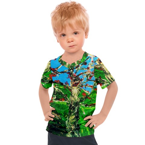 Coral Tree 2 Kids  Sports Tee by bestdesignintheworld