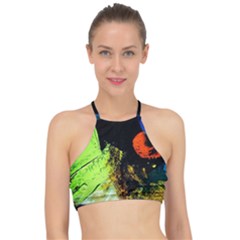 I Wonder 1 Racer Front Bikini Top by bestdesignintheworld