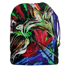 Lillies In The Terracotta Vase 3 Drawstring Pouch (3xl) by bestdesignintheworld