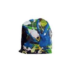 Avocado 2 Drawstring Pouch (small) by bestdesignintheworld