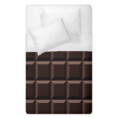 Dark Chocolate Seamless Pattern Sweet Texture Duvet Cover (single Size) by Wegoenart