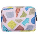Pattern With Pieces Paper Make Up Pouch (Medium) View2