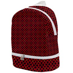 Df Pointsettia Zip Bottom Backpack by deformigo