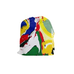 Africa As It Is 1 2 Drawstring Pouch (medium) by bestdesignintheworld
