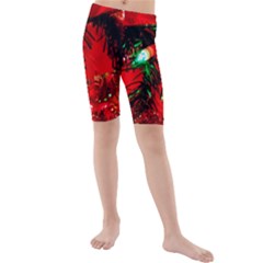 Christmas Tree  1 5 Kids  Mid Length Swim Shorts by bestdesignintheworld