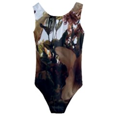 Lilies 1 1 Kids  Cut-out Back One Piece Swimsuit by bestdesignintheworld