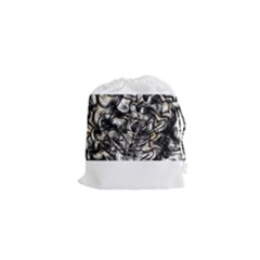 Marble Texture Drawstring Pouch (xs) by letsbeflawed