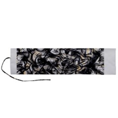 Marble Texture Roll Up Canvas Pencil Holder (l) by letsbeflawed