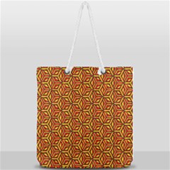 Rby 154 Full Print Rope Handle Tote (large) by ArtworkByPatrick