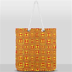 Rby-c-1-8 Full Print Rope Handle Tote (large) by ArtworkByPatrick