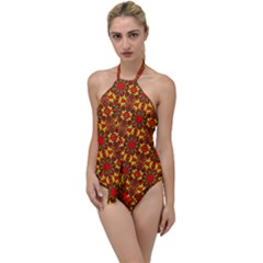 Rby-c-3 Go With The Flow One Piece Swimsuit by ArtworkByPatrick