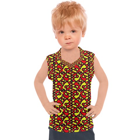 Rby-c-4-3 Kids  Sport Tank Top by ArtworkByPatrick