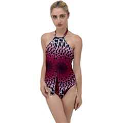 Gradient Spirograph Go With The Flow One Piece Swimsuit by JayneandApollo