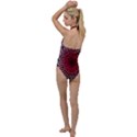 Gradient Spirograph Go with the Flow One Piece Swimsuit View2