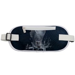 Awesome Light Bulb Rounded Waist Pouch by FantasyWorld7