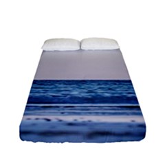 Pink Ocean Hues Fitted Sheet (full/ Double Size) by TheLazyPineapple