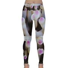 Sea Anemone Lightweight Velour Classic Yoga Leggings by TheLazyPineapple