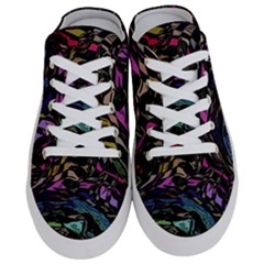 Background Drawing Colorful Pattern Half Slippers by Vaneshart