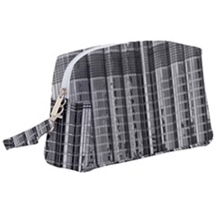 Architecture Structure Glass Metal Wristlet Pouch Bag (large) by Vaneshart