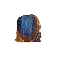 Matrix Technology Data Digital Drawstring Pouch (small) by Vaneshart