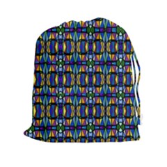 Abstract-s-1 Drawstring Pouch (2xl) by ArtworkByPatrick