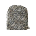 Urban Art Textured Print Pattern Drawstring Pouch (XL) View2