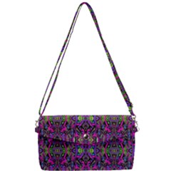 Abstract-s-3 Removable Strap Clutch Bag by ArtworkByPatrick