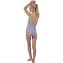 Nice Stripes - Cloudy Grey Go with the Flow One Piece Swimsuit View2
